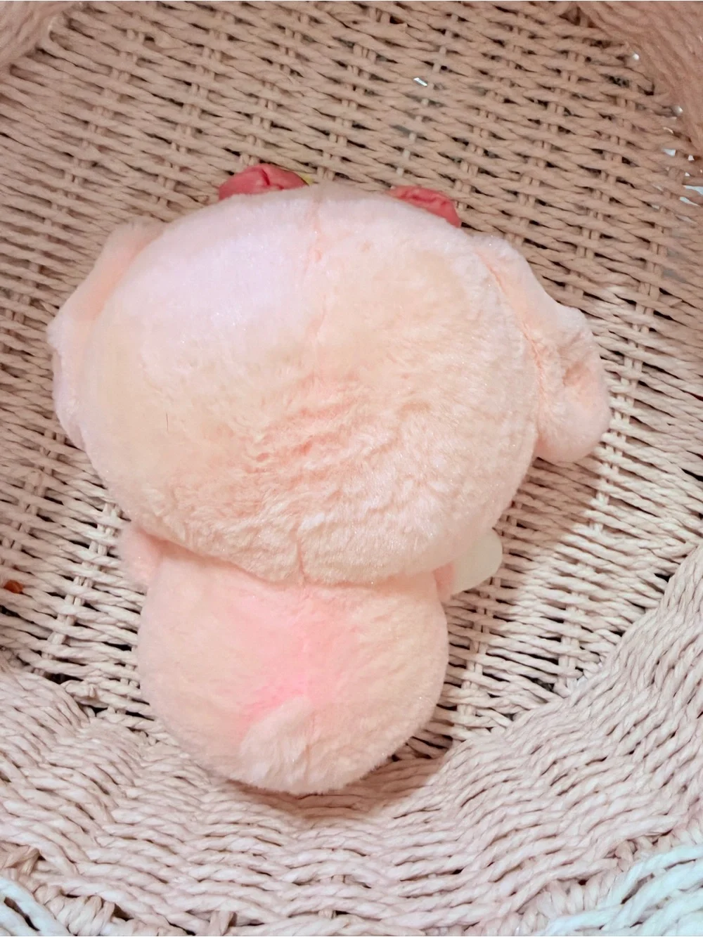 Sanrio My Melody Plush Stuffed Animal Pink 7” Hello Kitty Kawaii Soft Toy